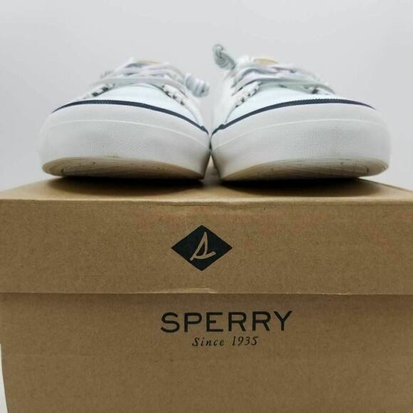 Womens Sperry Crest Vibe 85th Anniversary Sneakers White STS85303 Size 11M - Picture 6 of 10